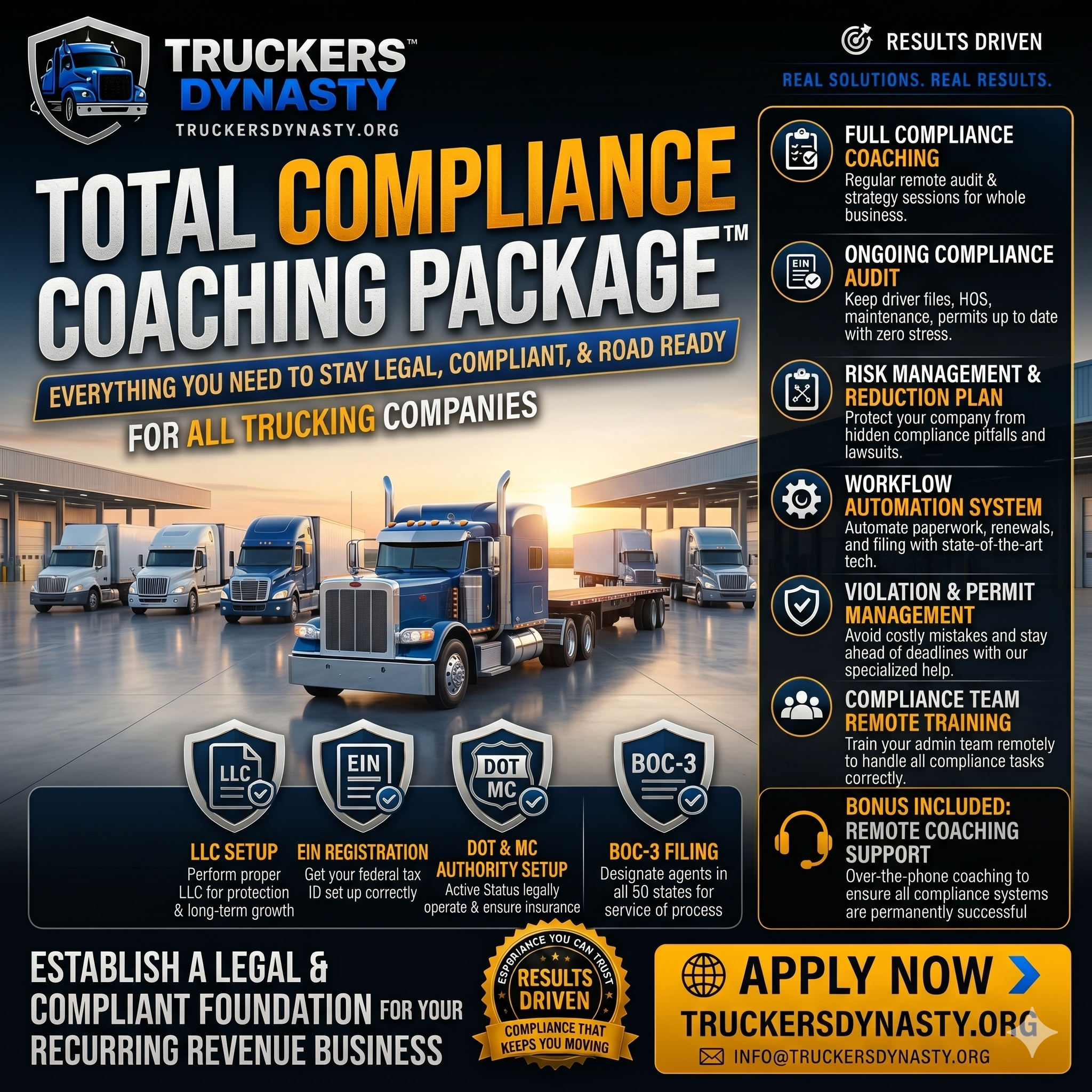 THE TOTAL INTRASTATE COMPLIANCE PACKAGE