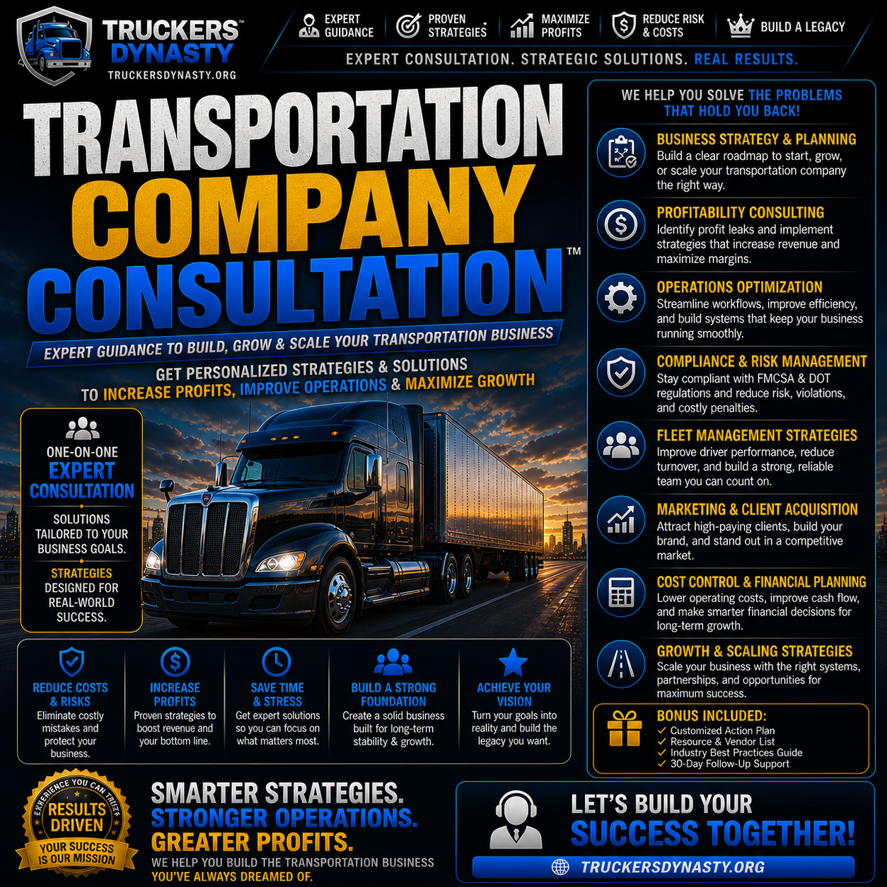 Transportation company Consultation