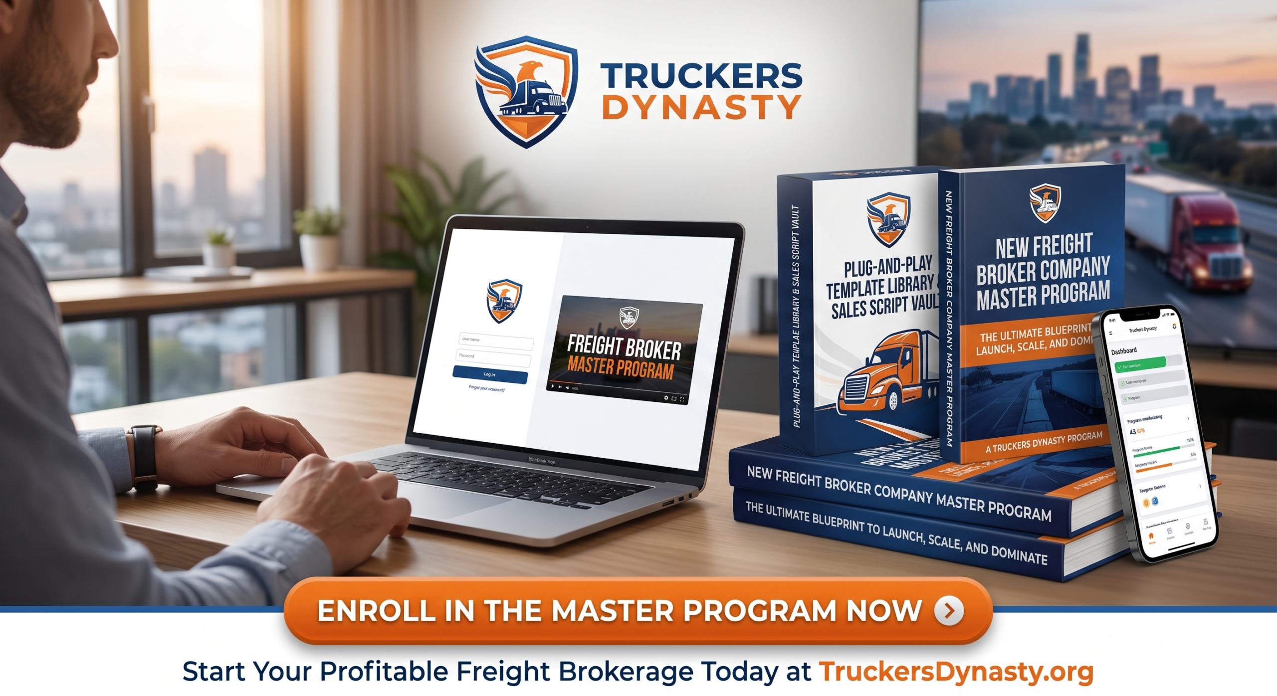 New Freight Broker Company Master Program: The Ultimate Blueprint to Launch, Scale, and Dominate the Freight Logistics Industry